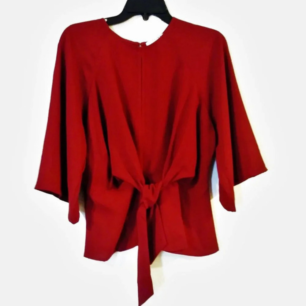 Favlux Fashion Burgundy Top‎ L